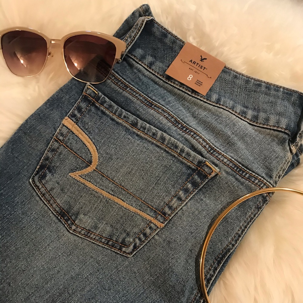 American Eagle Artist Jeans Regular Size 8